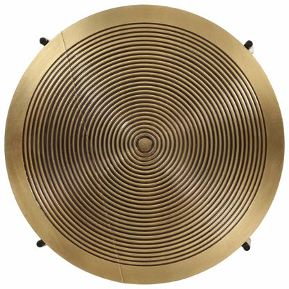 Salontafels 2 St Metaal Messing En Zwart