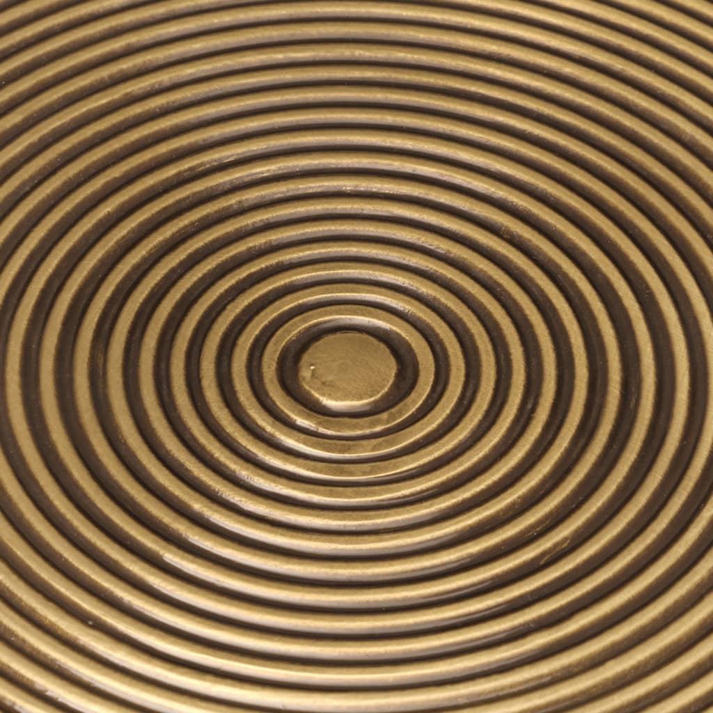 Salontafels 2 St Metaal Messing En Zwart