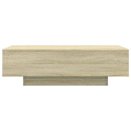 Salontafel 100X49,5X31 Cm Bewerkt Hout Kleurig