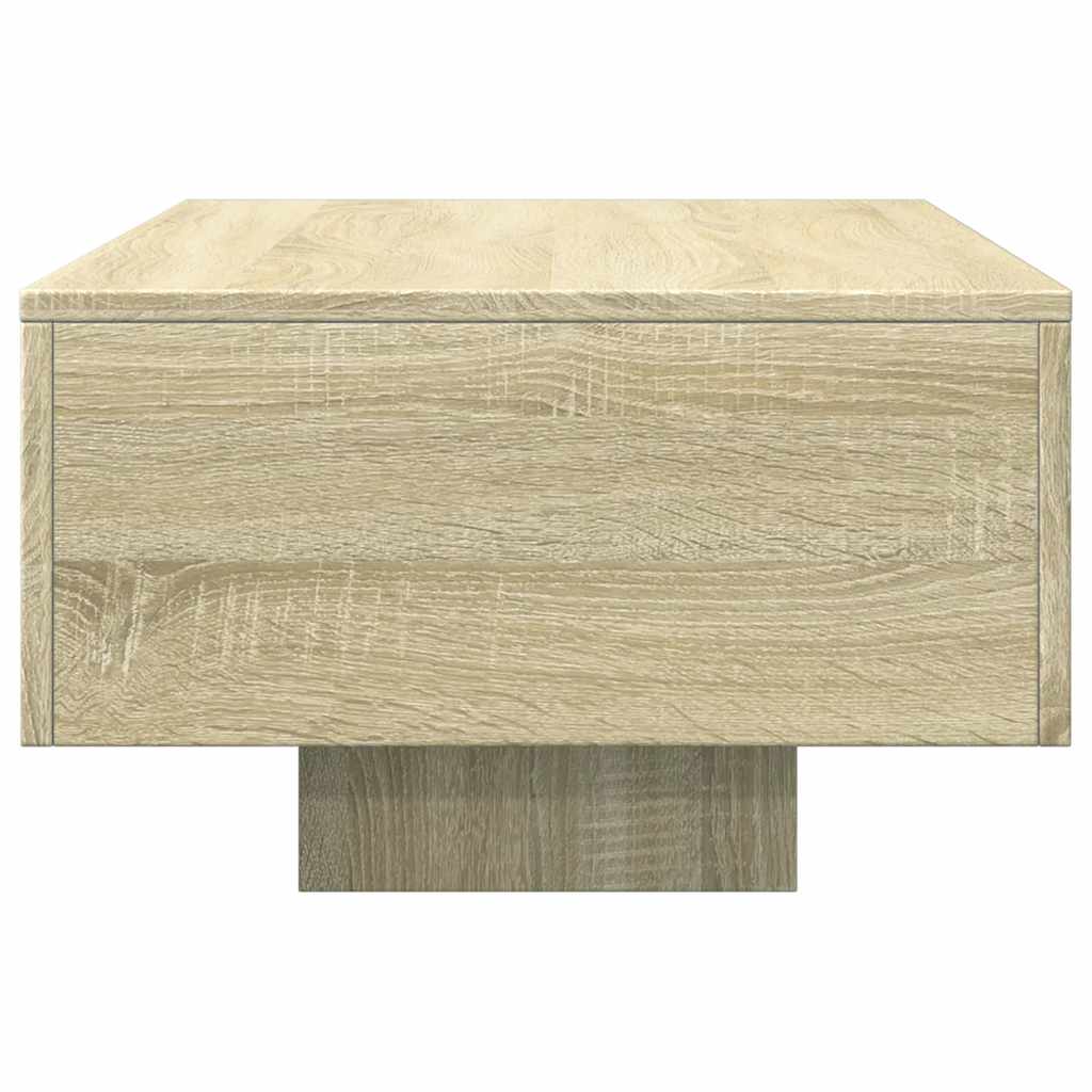 Salontafel 100X49,5X31 Cm Bewerkt Hout Kleurig