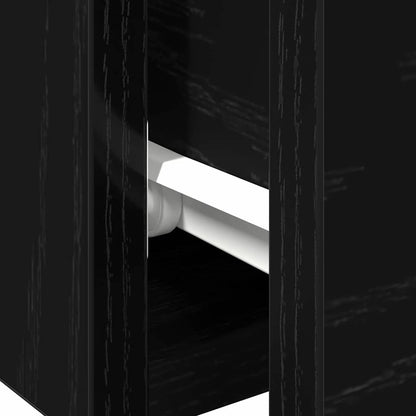 Wandkast Met Lade 102 X 30 X 20 Cm Bewerkt Hout